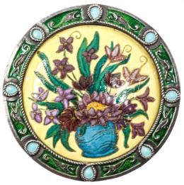 72 - BROCHE DE MEDIADOS S.XX