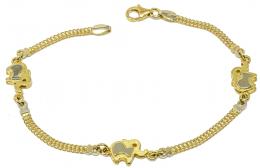 165 - PULSERA ELEFANTES DE LOS AÑOS 90