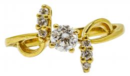 16 - ANILLO CON BRILLANTES