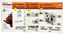 497 - CUATRO LIBROS SOBRE COCHES