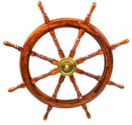 938 - TIMÓN  DECORATIVO DE BARCO 