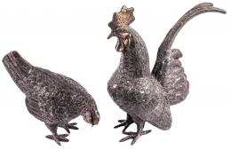 787 - DOS FIGURAS EN BRONCE DEL ÚLTIMO CUARTO DEL S.XX