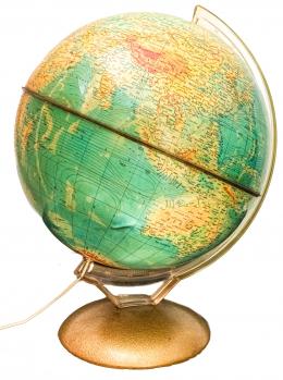 885 - GRAN GLOBO TERRÁQUEO "ILLUMINA" 1966