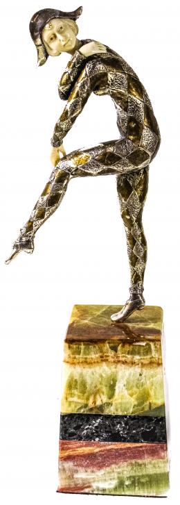 802 - FIGURA CRISOELEFANTINA DEL ÚLTIMO TERCIO DE S. XX