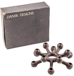 402 - PORTAVELAS DE DISEÑO DANÉS DANKS DESINGS DE MEDIADOS S.XX