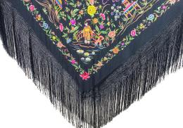 796 - MANTÓN DE MANILA DE MEDIADOS DEL SIGLO XX