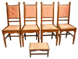 306 - CUATRO SILLAS DEL PRIMER CUARTO DE SIGLO XX