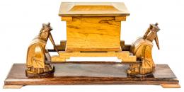 894 - CAJA EN MADERA ART DECÓ AÑOS 30