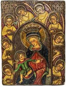 845 - RETABLO DEL ÚLTIMO CUARTO DE SIGLO XIX