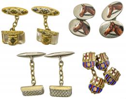 113 - COLECCIÓN DE GEMELOS DE MEDIADOS S.XX