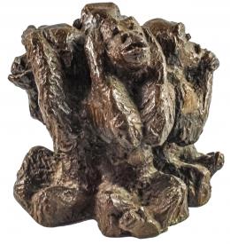 788 - FIGURA EN BRONCE "LOS CUATRO MONOS SABIOS"