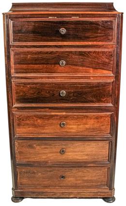 309 - MUEBLE ABATANT FRANCÉS DE MEDIADOS DEL S.XIX