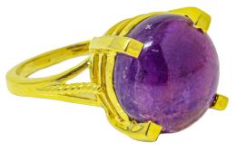 12 - ANILLO CON AMATISTA