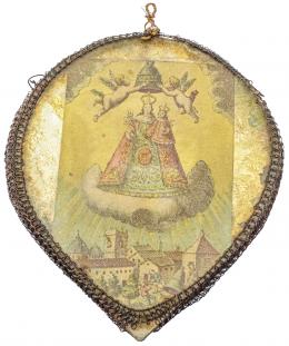 990 - RELICARIO DE LA PRIMERA MITAD DEL SIGLO XIX