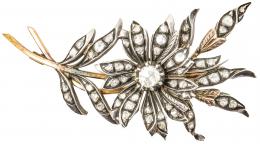 77 - BROCHE FLORAL ISABELINO DEL S.XIX