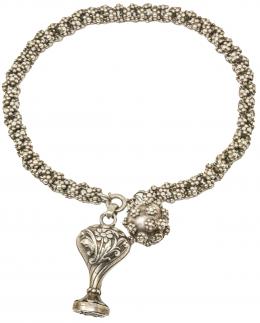274 - PULSERA DE PLATA DEL S.XIX