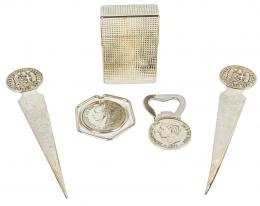 696 - LOTE VARIADO DE PLATA DEL ÚLTIMO TERCIO DE S. XX