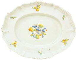 417 - BANDEJA DE ALCORA DEL SIGLO XIX
