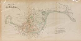 251 - PLANO LITOGRÁFICO DE BILBAO