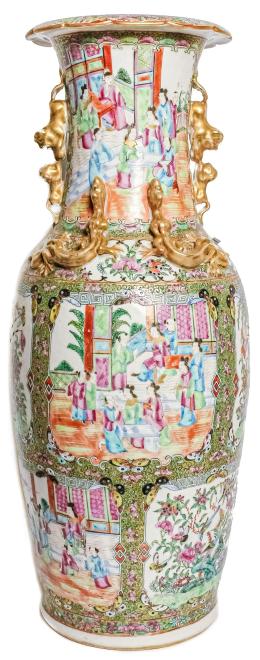 389 - JARRÓN DE PORCELANA CHINA