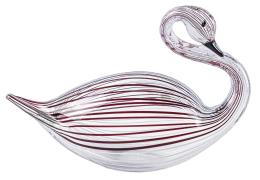 326 - CISNE DE CRISTAL DE MURANO "LICIO ZANETTI"