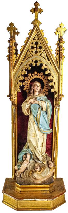 849 - VIRGEN CON CAPILLA DE PRINCIPIOS DE S. XX