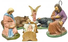 815 - CONJUNTO DE FIGURAS DE PESEBRE Y COMPLEMENTOS