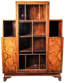 313 - MUEBLE VITRINA ART DECÓ