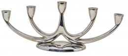 652 - CANDELABRO DE PLATA DE LOS AÑOS 70