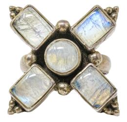 33 - ANILLO CON PIEDRA LUNA