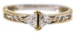 64 - ANILLO CON CIRCONITAS