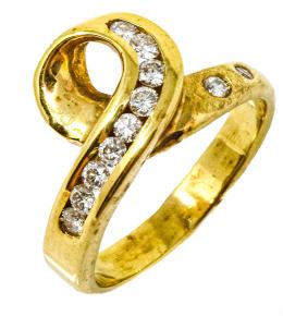 14 - ANILLO CON BRILLANTES