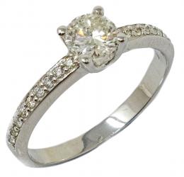 54 - ANILLO SOLITARIO CON BRILLANTE