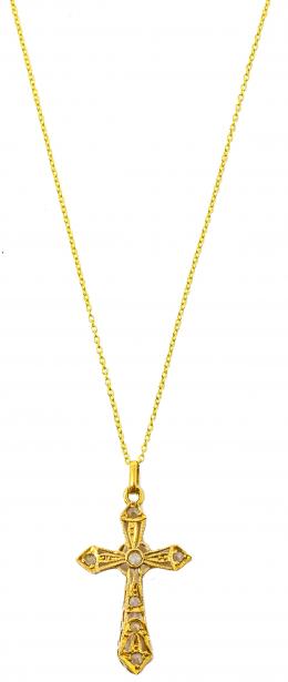 155 - CRUZ COLGANTE DE PPS. DEL S.XX