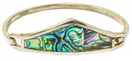284 - PULSERA ESCLAVA CON NÁCAR