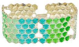 289 - PULSERA PANAL CON ESMALTES