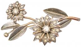 76 - BROCHE FLOR DE LOS AÑOS 30