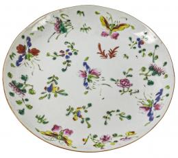 417 - PLATO CHINO DE FINALES DEL SIGLO XIX