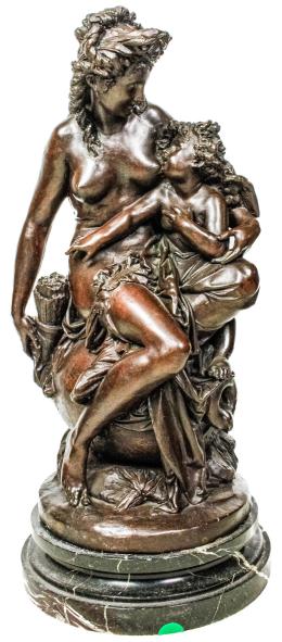 777 - ESCULTURA EN BRONCE DE LA SEGUNDA MITAD DEL S.XX
