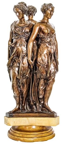 778 - ESCULTURA EN BRONCE DE MEDIADOS DEL S.XX