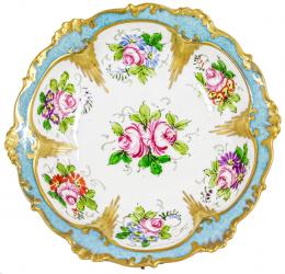 482 - BOL DE PORCELANA FRANCESA DE LIMOGES