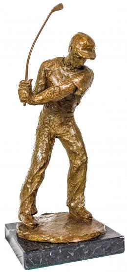 866 - FIGURA EN BRONCE FIRMADA ROS