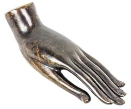 462 - MANO ORIENTAL EN BRONCE DEL ÚLTIMO CUARTO DEL S.XX