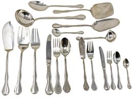 675 - CUBERTERÍA EN PLATA DEL ÚLTIMO CUARTO DEL S.XX
