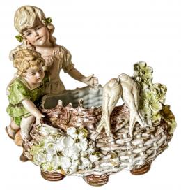 518 - FIGURA EN BISCUIT DE PRINCIPIOS DEL S.XX