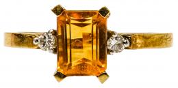 72 - ANILLO CON TOPACIO IMPERIAL