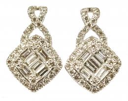211 - PENDIENTES CON DIAMANTES
