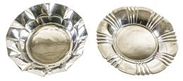 679 - DOS PLATOS DE PLATA DEL PRIMER TERCIO DE S. XX