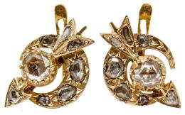 102 - PENDIENTES ALFONSINOS DEL S.XIX