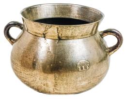 902 - GRAN OLLA EN BRONCE CIRCA 1800